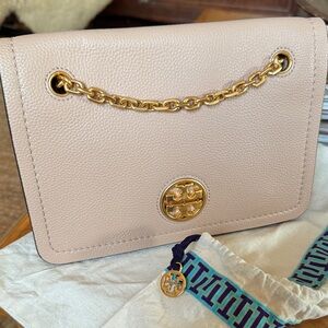 EUC Tory Burch Carson Crossbody Convertible Leather Purse Handbag